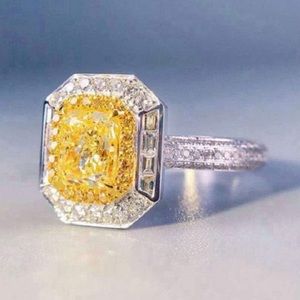 LUXURY✨ 925 Sterling Silver Citrine Ring